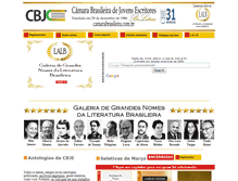 Tablet Screenshot of camarabrasileira.com.br